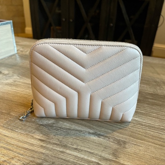 Yves Saint Laurent Handbags - Saint Laurent Loulou Cosmetic Pouch Matelasse Chevron Leather